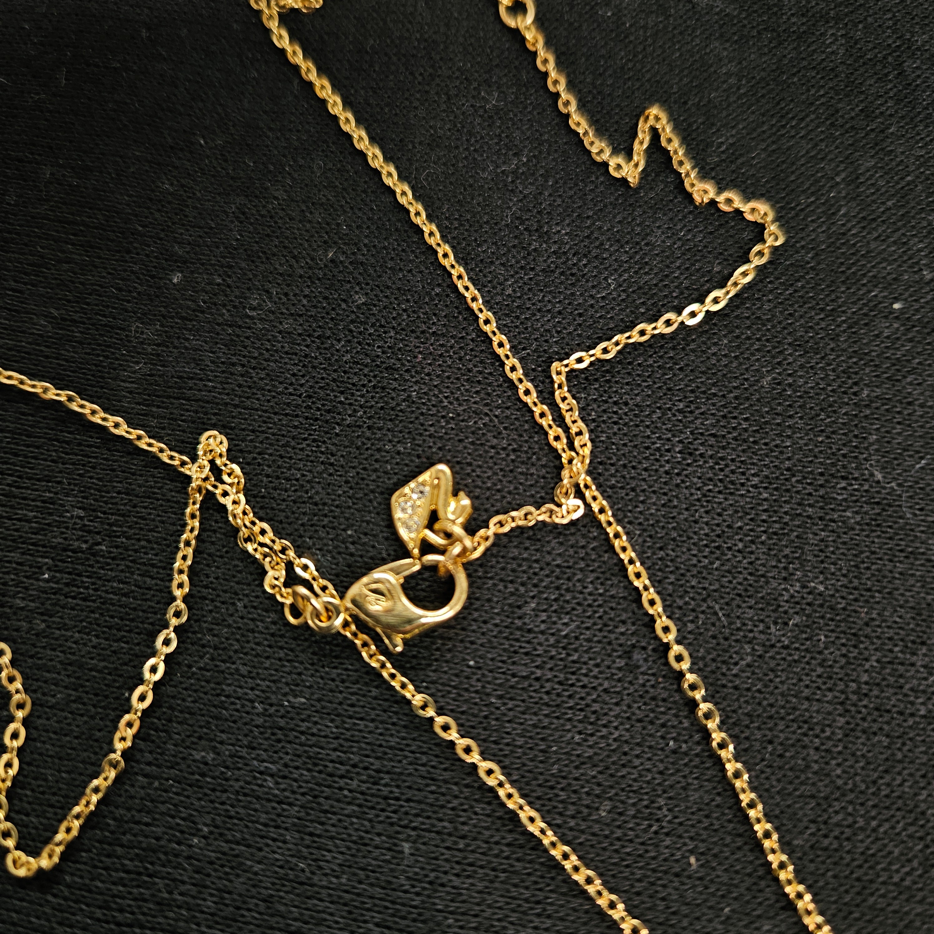 Dynamic Swarovski Gold Tone Pendant | Antique & Vintage | Moonee Ponds Antiques | Australia Wide