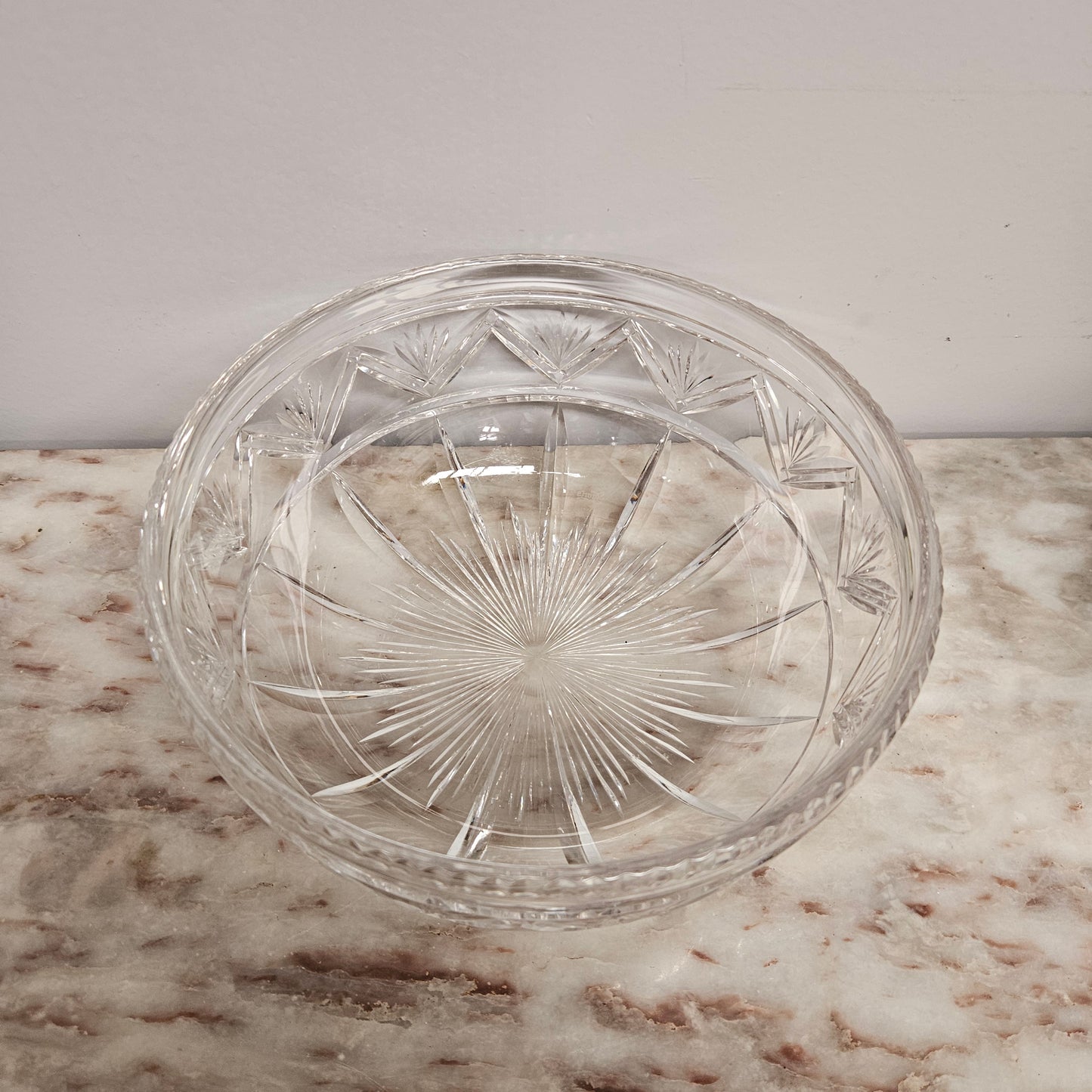 Antique Stuart Crystal Bowl