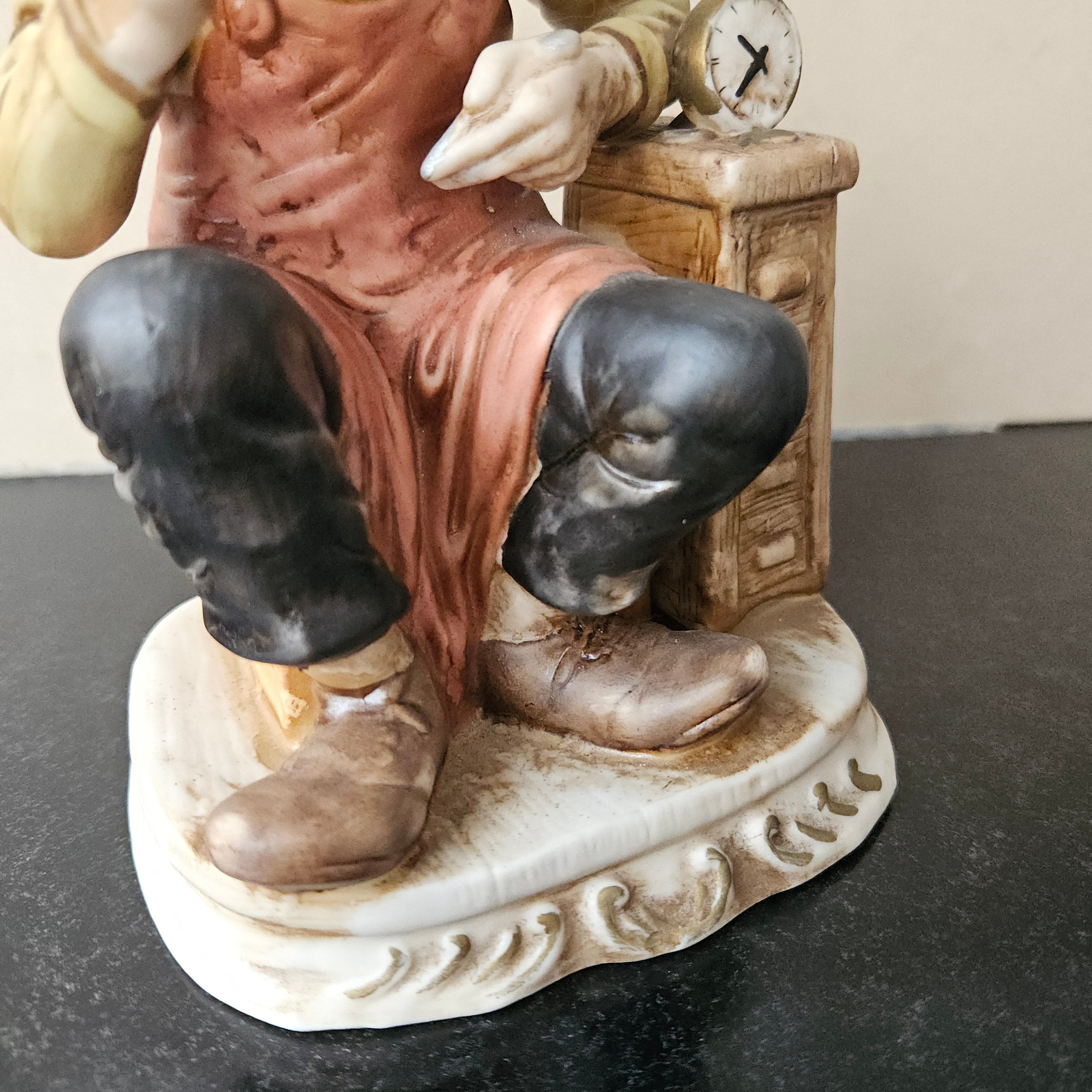 Vintage Spanish Watch Clock Repairer Figurine | Antique & Vintage | Moonee Ponds Antiques | Australia Wide Delivery