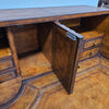 Spanish Empire Style Leather, Iron & Brass Desk | Antique & Vintage | Moonee Ponds Antiques | Australia Wide Delivery