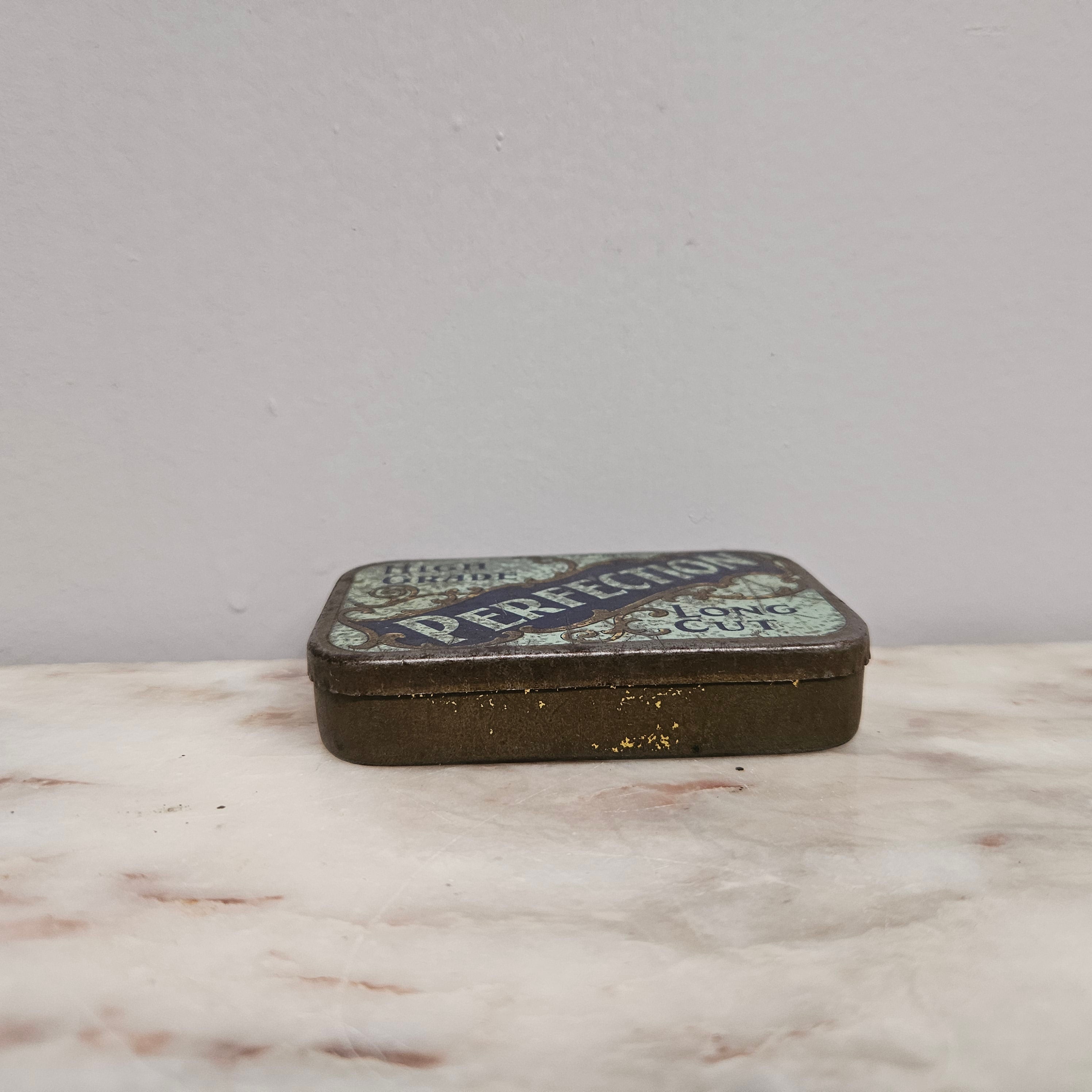 Dudgeon & Arnell (Melbourne, Australia) "Perfection" Long Cut Tobacco Tin 2ozs | Antique & Vintage | Moonee Ponds Antiques | Australia Wide Delivery