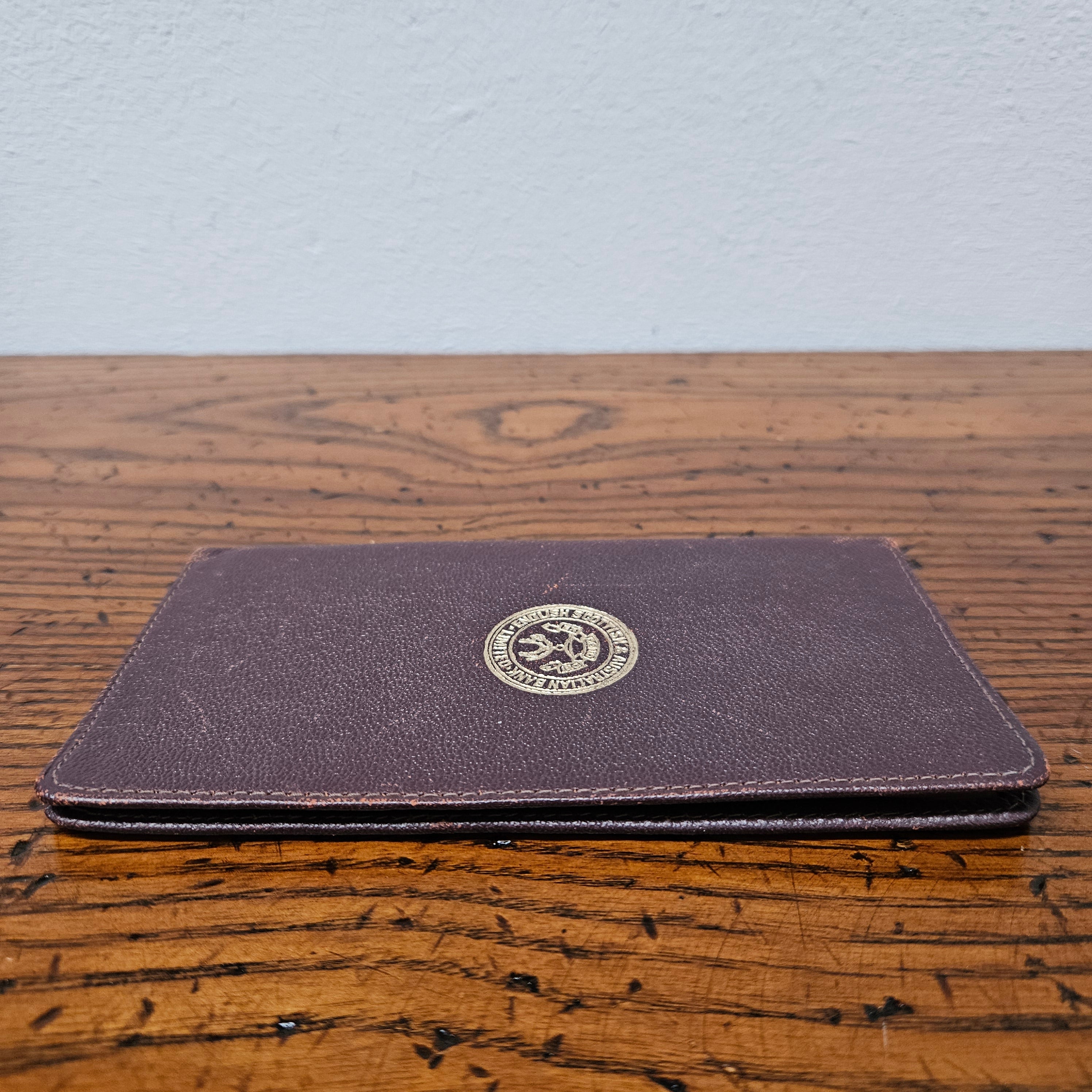 Vintage Leather Bank Wallet for the ES&A Bank Limited | Antique & Vintage | Moonee Ponds Antiques | Australia Wide Delivery