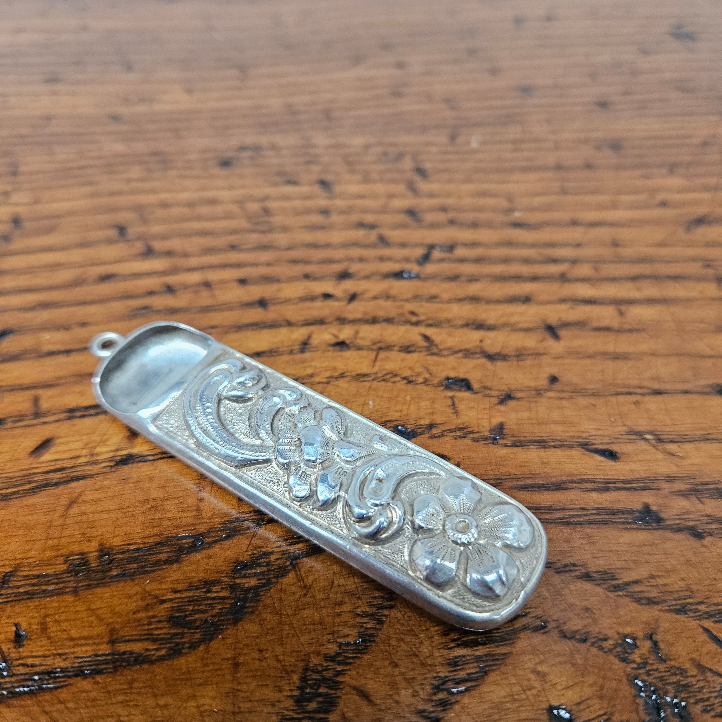 Antique Sterling Silver Needle Holder | Antique & Vintage | Moonee Ponds Antiques | Australia Wide Delivery
