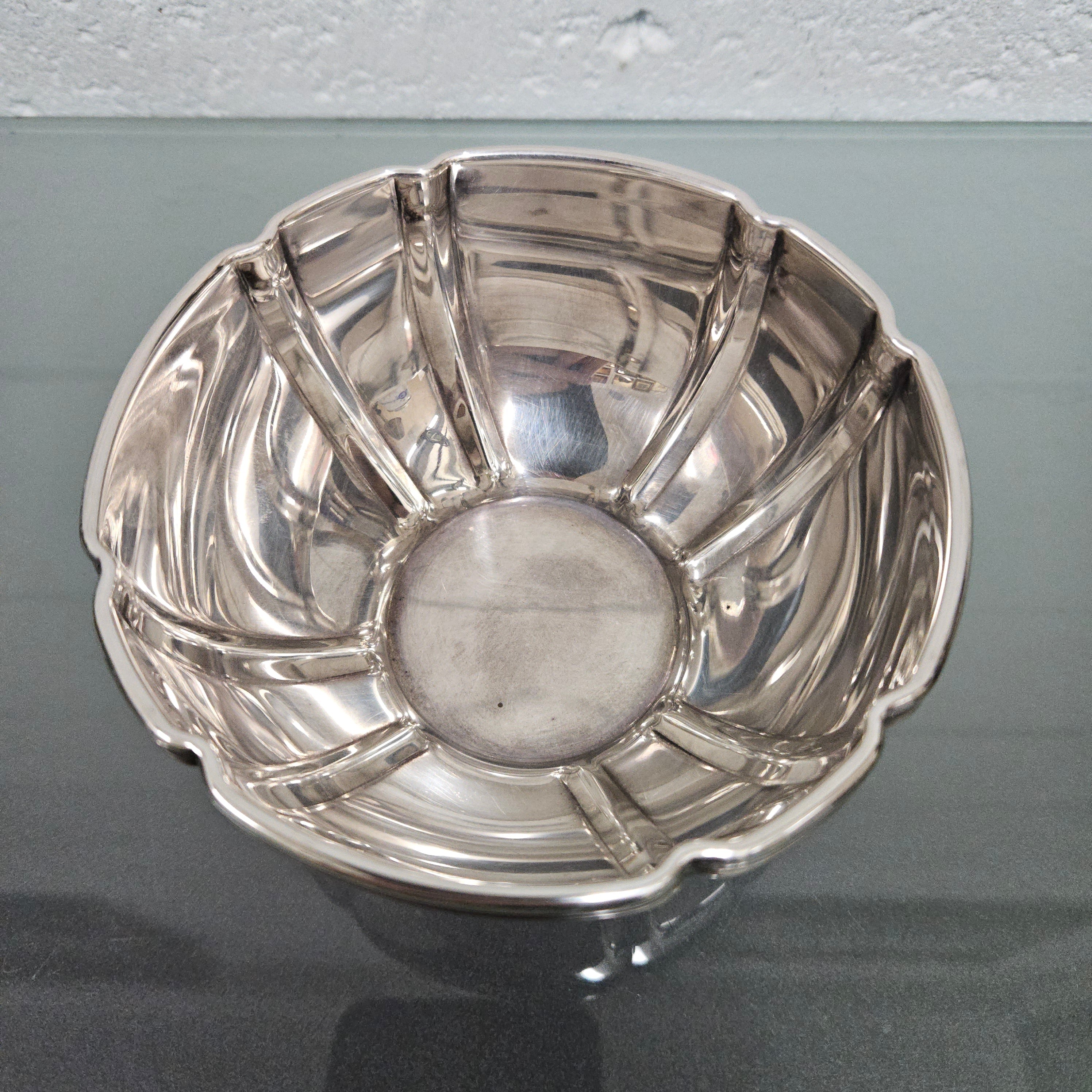 Impressive Heavy Sterling Silver Bowl 235g. | Antique & Vintage | Moonee Ponds Antiques | Australia Wide Delivery