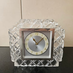 Vintage Crystal Bedroom Clock | Antique & Vintage | Moonee Ponds Antiques | Australia Wide Delivery