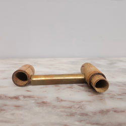 Vintage Brass Level In Treen Cover | Antique & Vintage | Moonee Ponds Antiques | Australia Wide Delivery