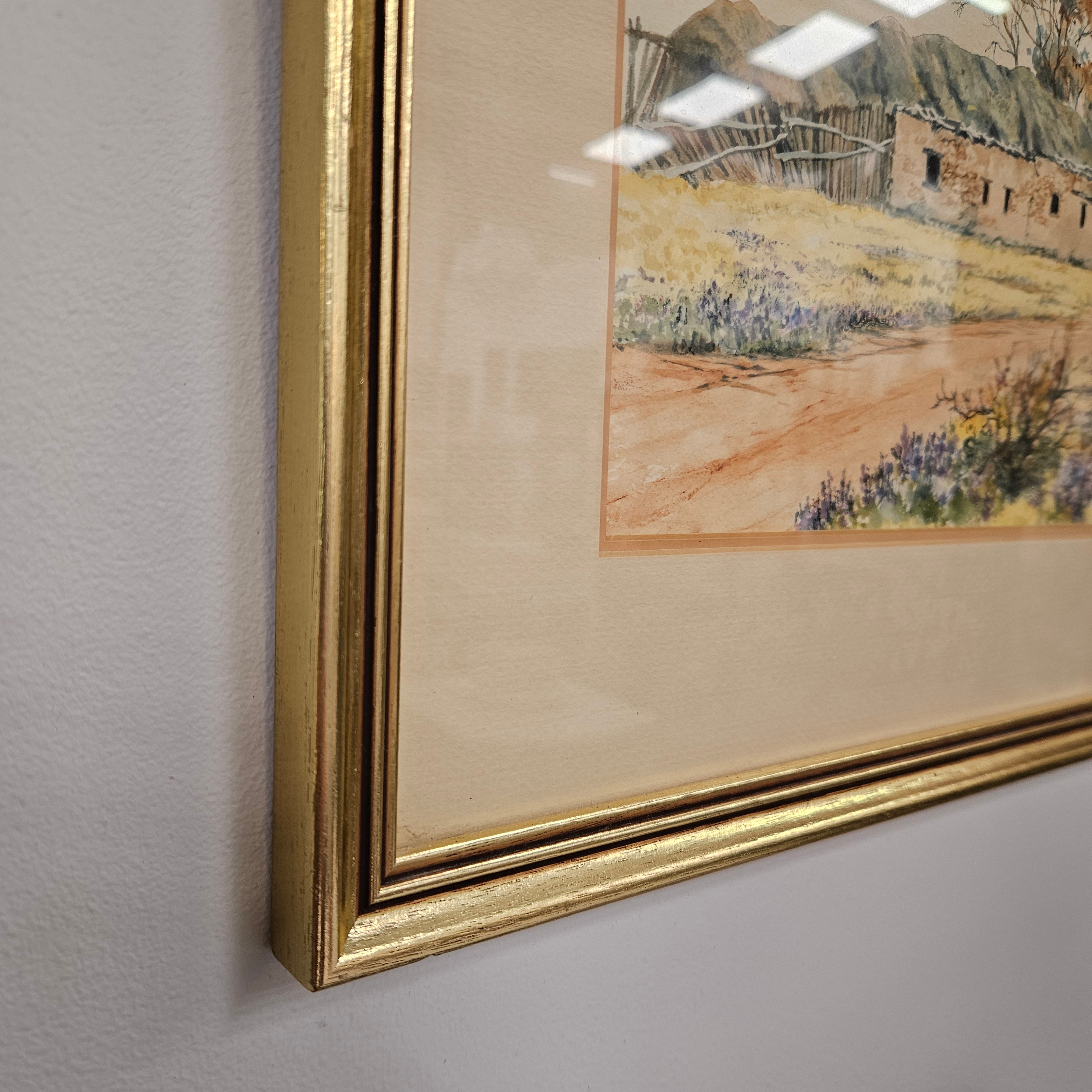 Signed Watercolour Landscape | Antique & Vintage | Moonee Ponds Antiques | Australia Wide