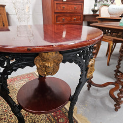 Antique Cast Iron Pub Table | Antique & Vintage | Moonee Ponds Antiques | Australia Wide Delivery