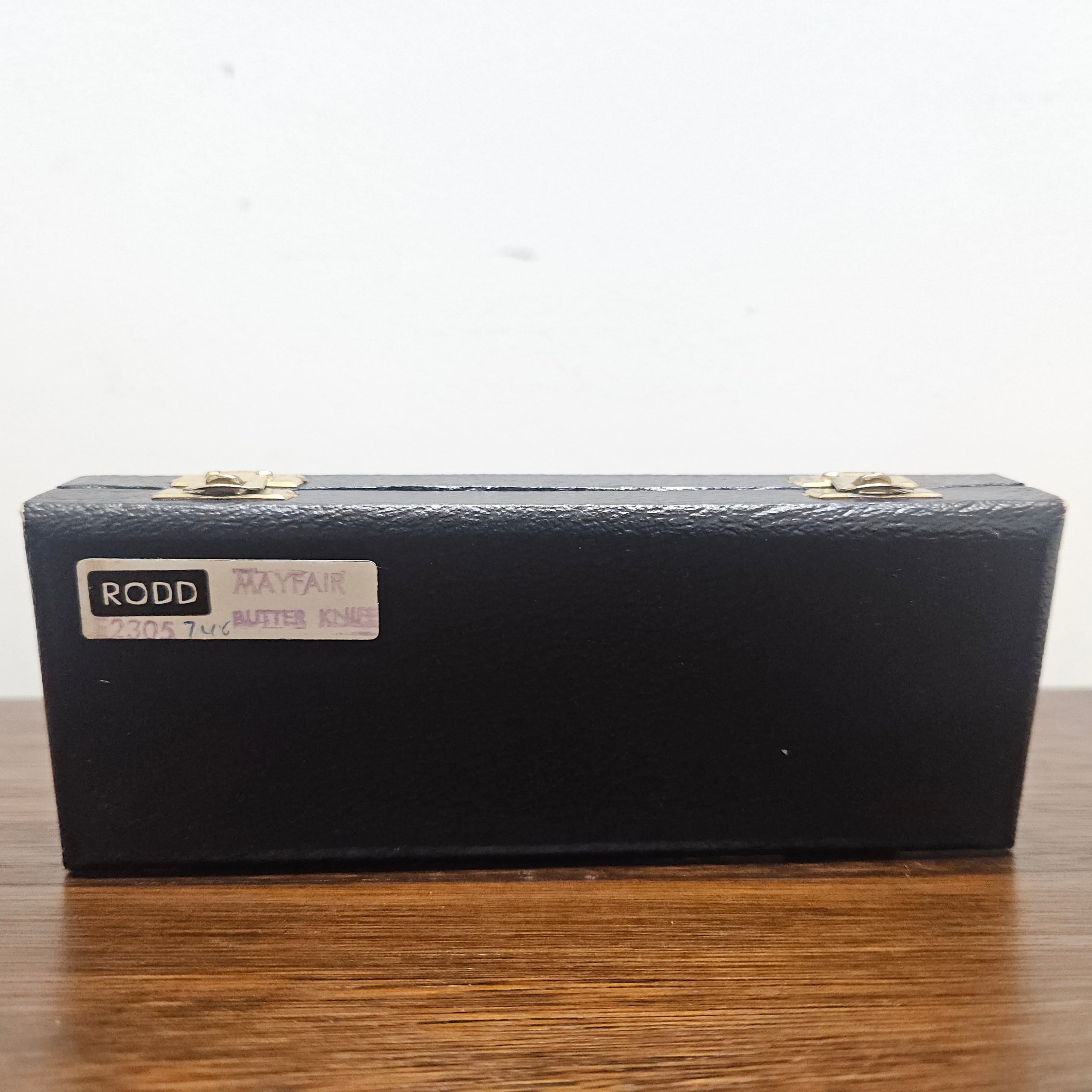 Rodd Mayfair Sterling Silver Butter Knife In Box | Antique & Vintage | Moonee Ponds Antiques | Australia Wide Delivery