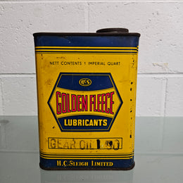 Vintage Golden Fleece "Lubricant"  Tin