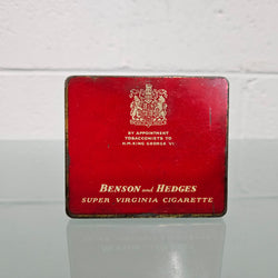 Vintage Benson & Hedges Twenty Cigarette Tin | Antique & Vintage | Moonee Ponds Antiques | Australia Wide Delivery