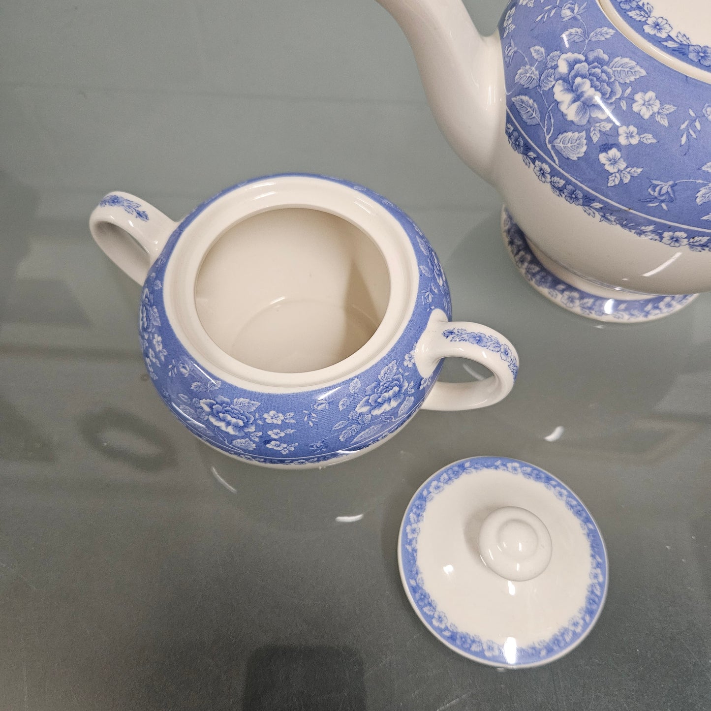 Queens English "Albertine" 3 Piece Teaset