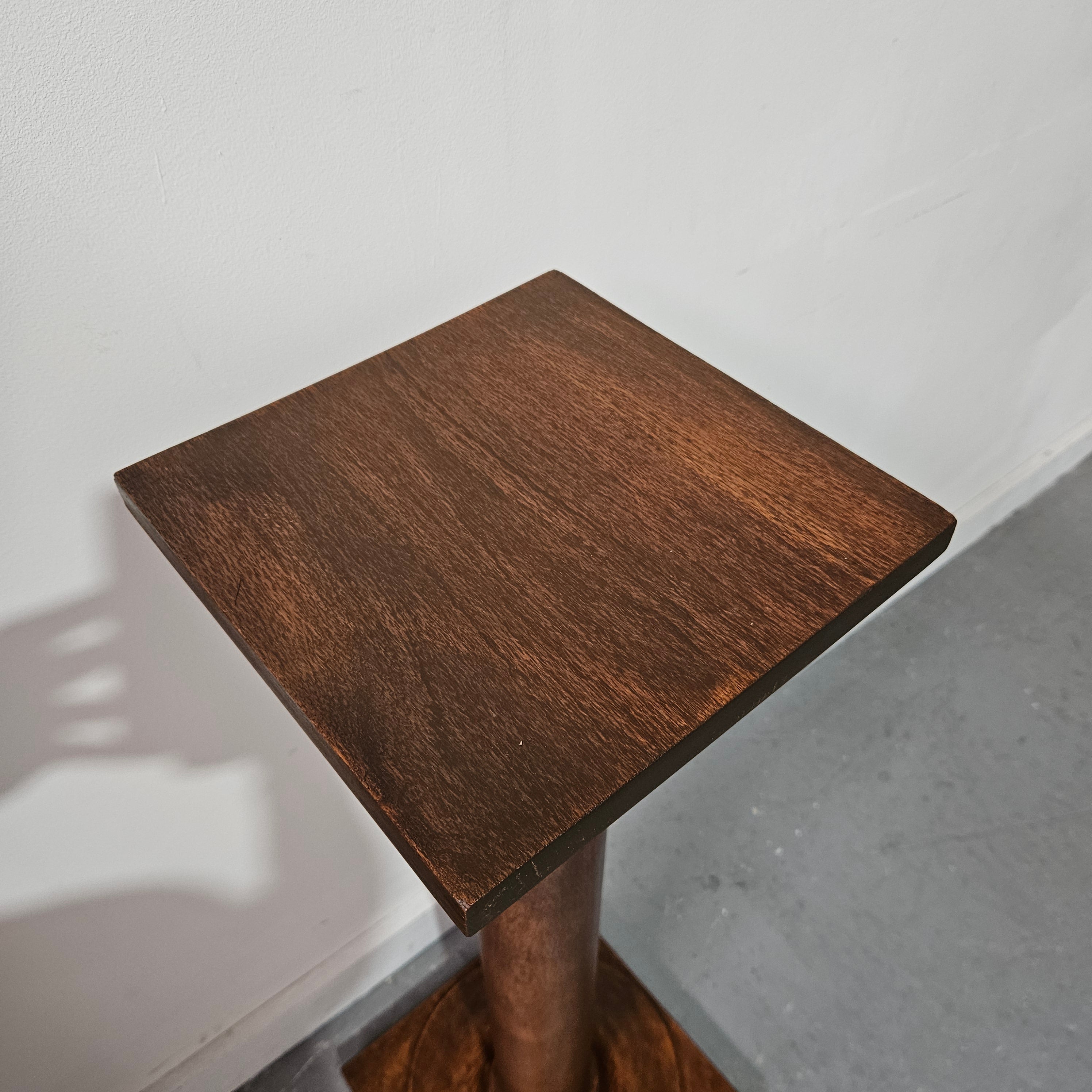 Edwardian Oak Pedestal | Antique & Vintage | Moonee Ponds Antiques | Australia Wide Delivery