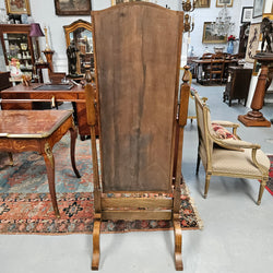 Grand Queensland Maple Cheval Mirror | Antique & Vintage | Moonee Ponds Antiques | Australia Wide Delivery
