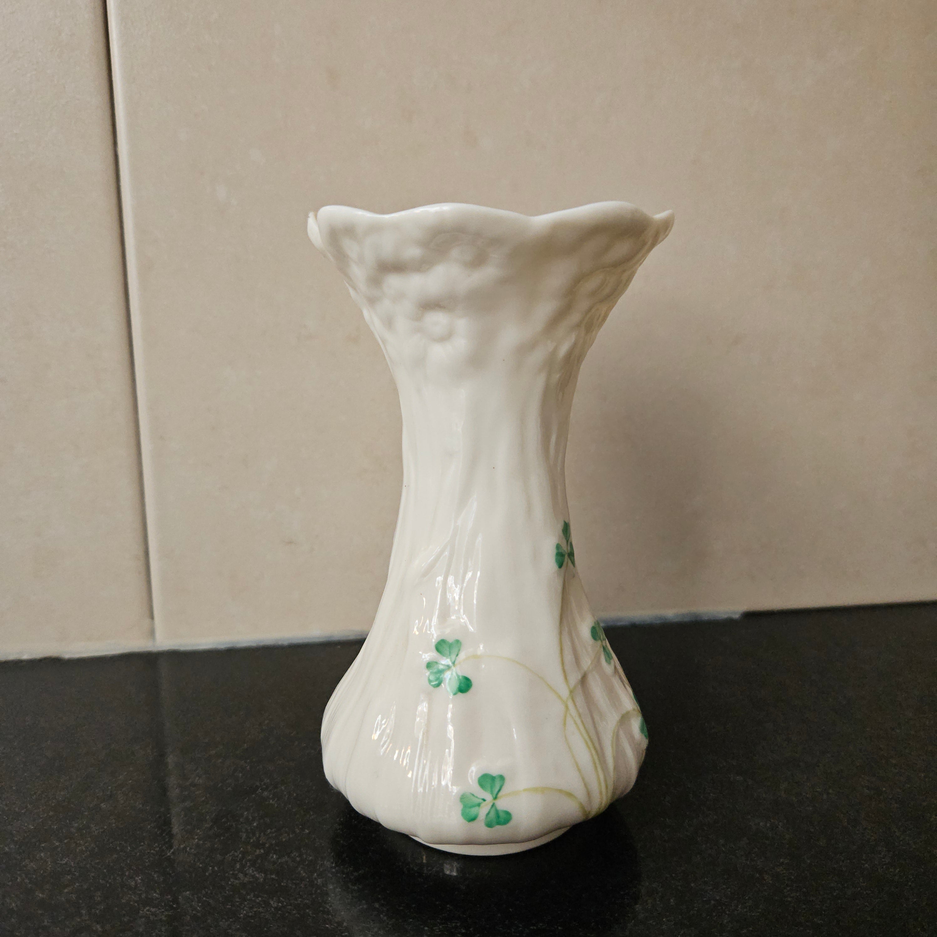 Belleek China Vase Stamped | Antique & Vintage | Moonee Ponds Antiques | Australia Wide Delivery