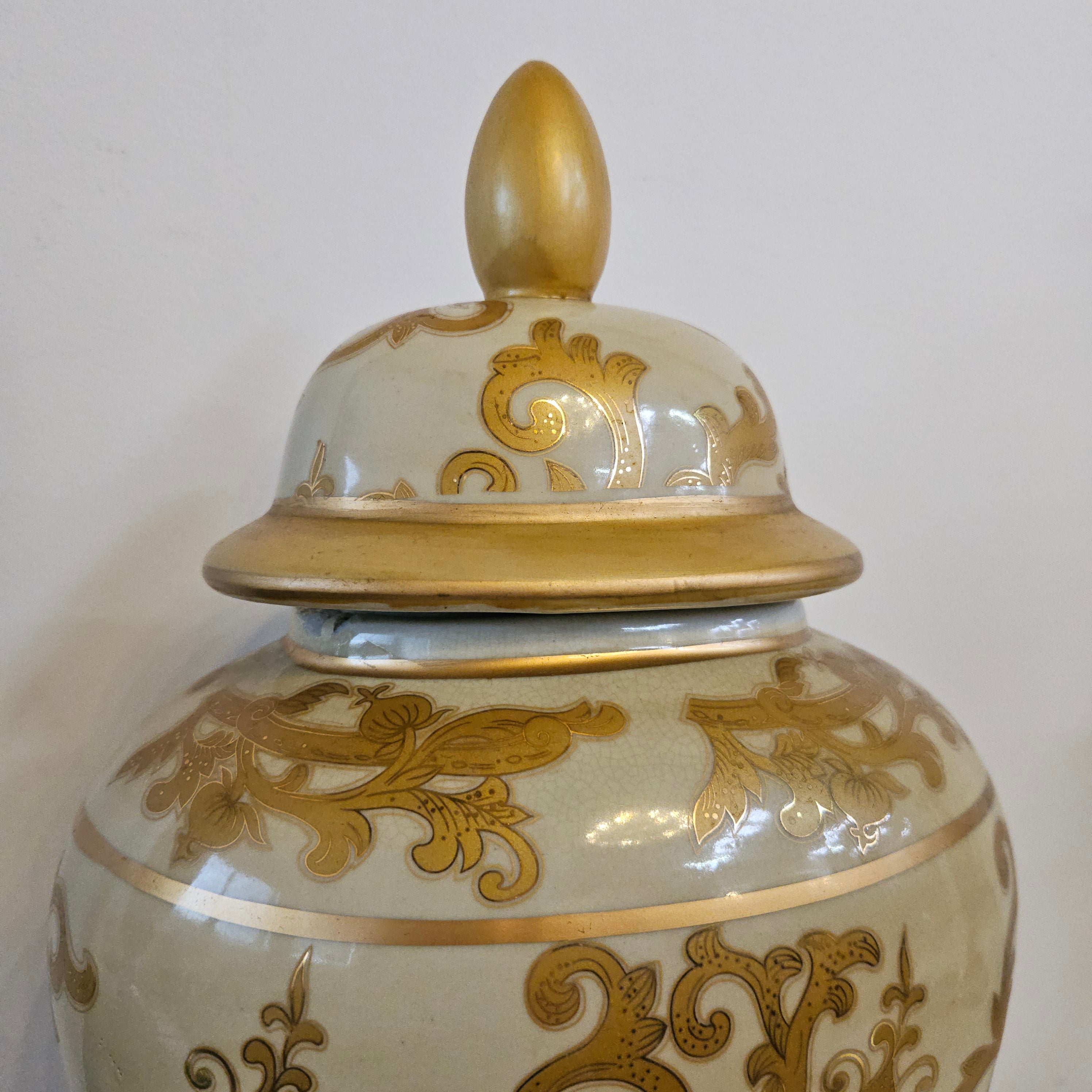 Decorative Porcelain Vase & Lid | Antique & Vintage | Moonee Ponds Antiques | Australia Wide Delivery