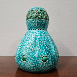 Lovely Blue/Green Austria Vase | Antique & Vintage | Moonee Ponds Antiques | Australia Wide Delivery