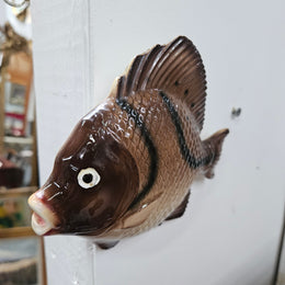 Vintage Fish Hanging Wall Plaque
