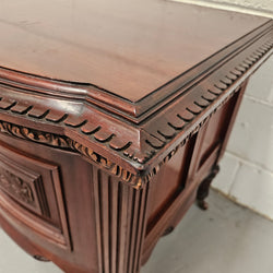 Antique Mahogany Low Cabinet/Side Table | Antique & Vintage | Moonee Ponds Antiques | Australia Wide Delivery