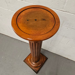 Rustic Blackwood Gun Barrel Pedestal