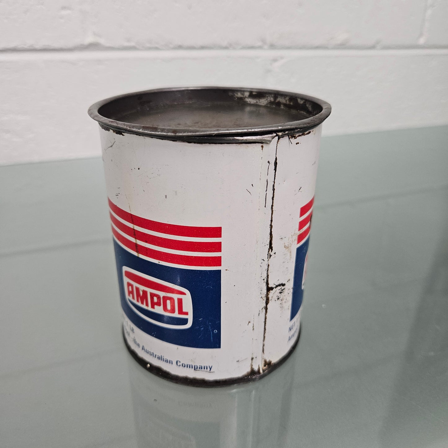 Vintage Ampol Collectable Tin