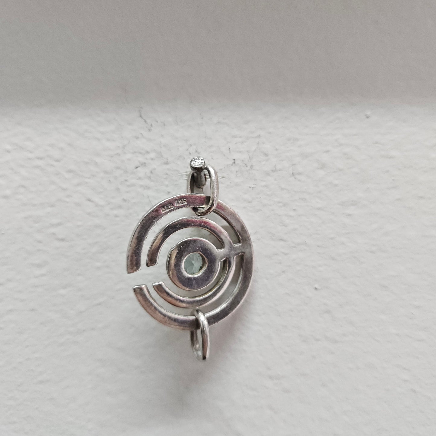 Sterling Silver Scandinavian Design Pendant