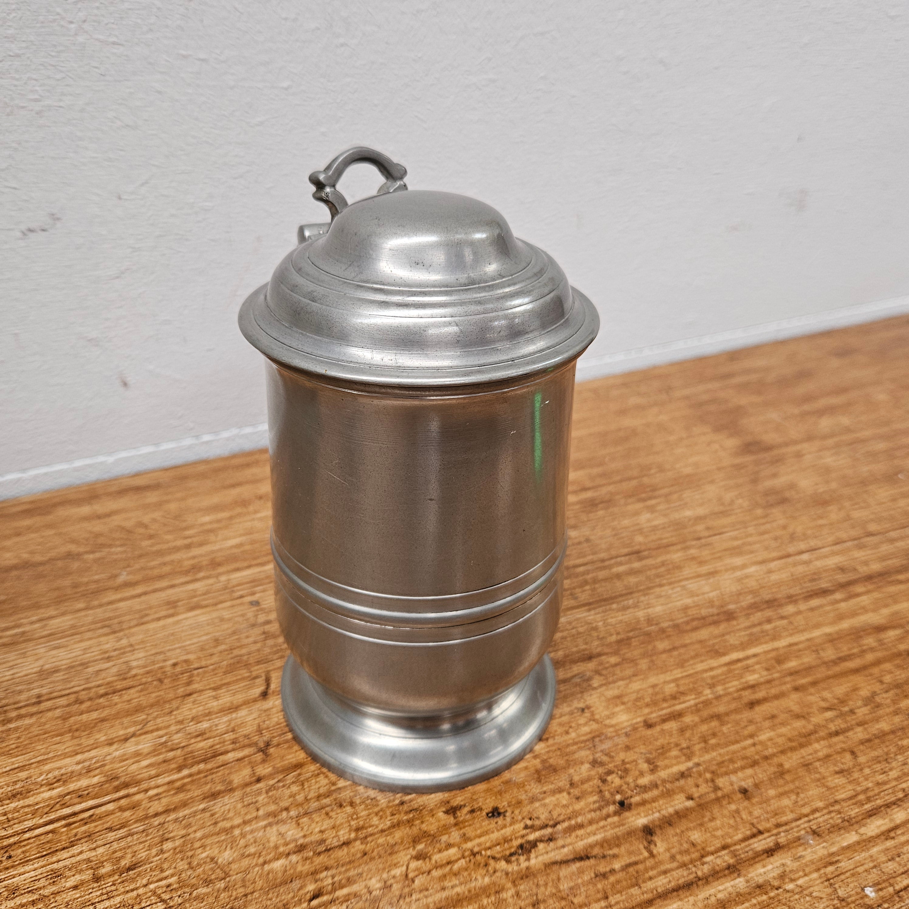 Rare Dunhill Tobacco Storage Pewter | Antique & Vintage | Moonee Ponds Antiques | Australia Wide Delivery