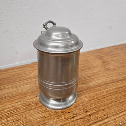 Rare Dunhill Tobacco Storage Pewter | Antique & Vintage | Moonee Ponds Antiques | Australia Wide Delivery