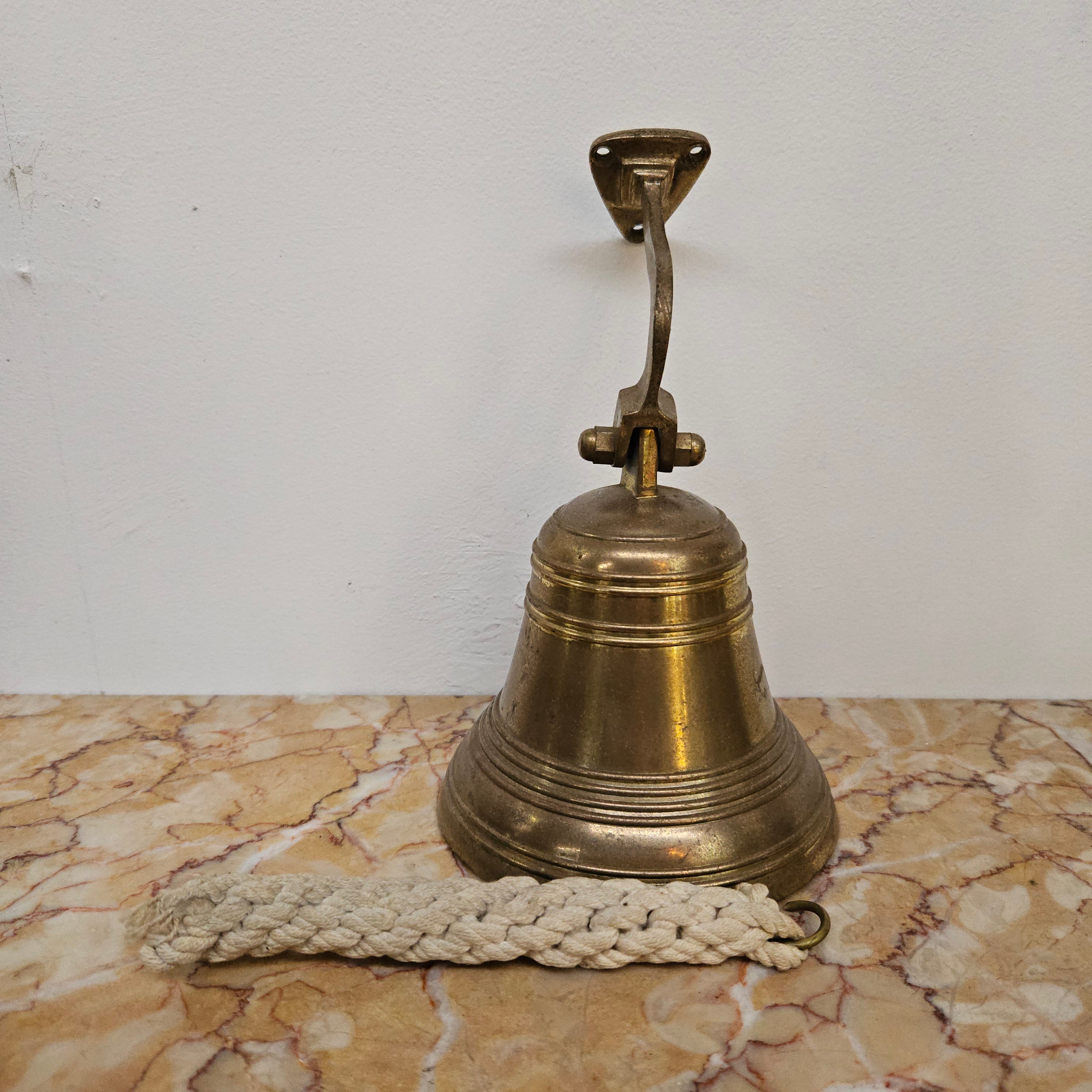 Vintage Brass School Bell | Antique & Vintage | Moonee Ponds Antiques | Australia Wide Delivery