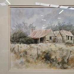 Australian Watercolour Landscape Signed Alan Sartori | Antique & Vintage | Moonee Ponds Antiques | Australia Wide Delivery