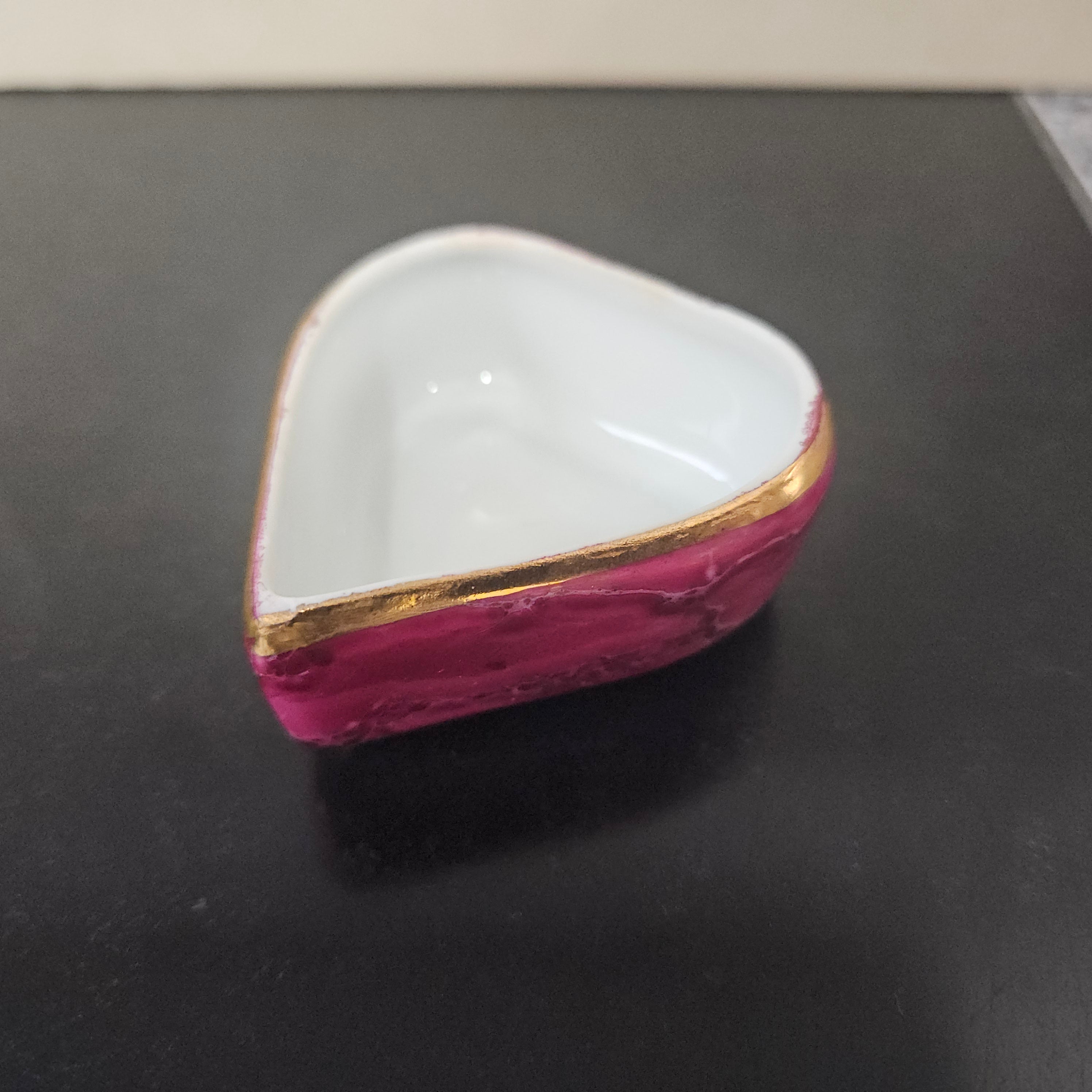 Limoges Trinket Heart Shape Box | Antique & Vintage | Moonee Ponds Antiques | Australia Wide Delivery