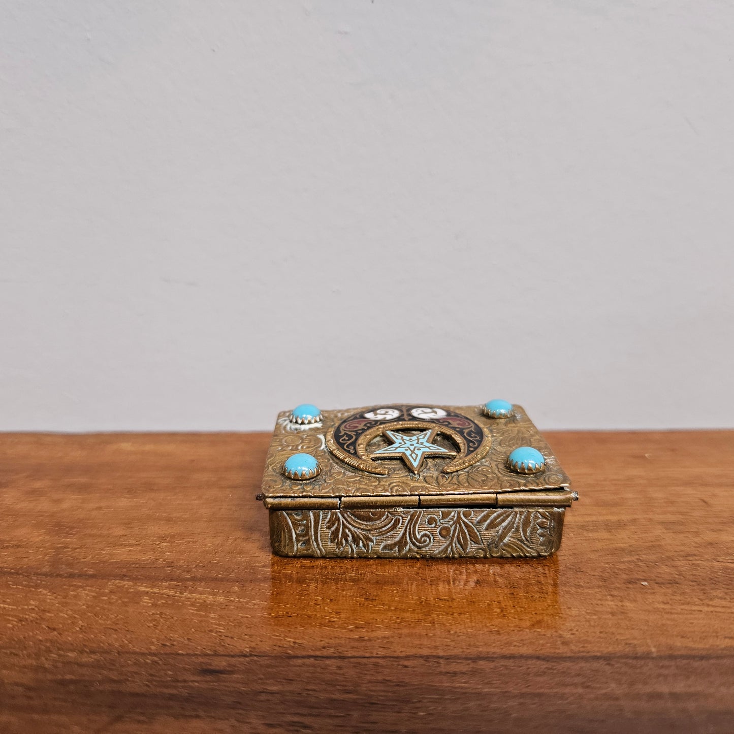 Rare Antique Ottoman Empire Medicine / Vesta Box - Case