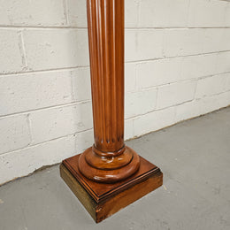 Rustic Blackwood Gun Barrel Pedestal