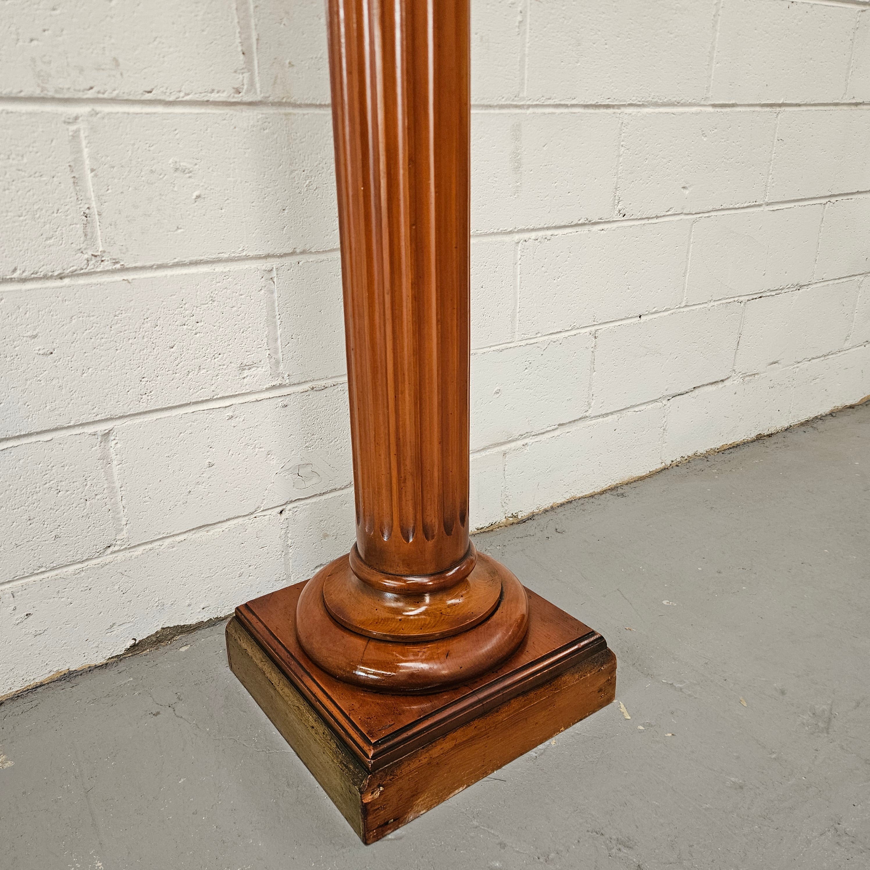 Rustic Blackwood Gun Barrel Pedestal | Antique & Vintage | Moonee Ponds Antiques | Australia Wide Delivery