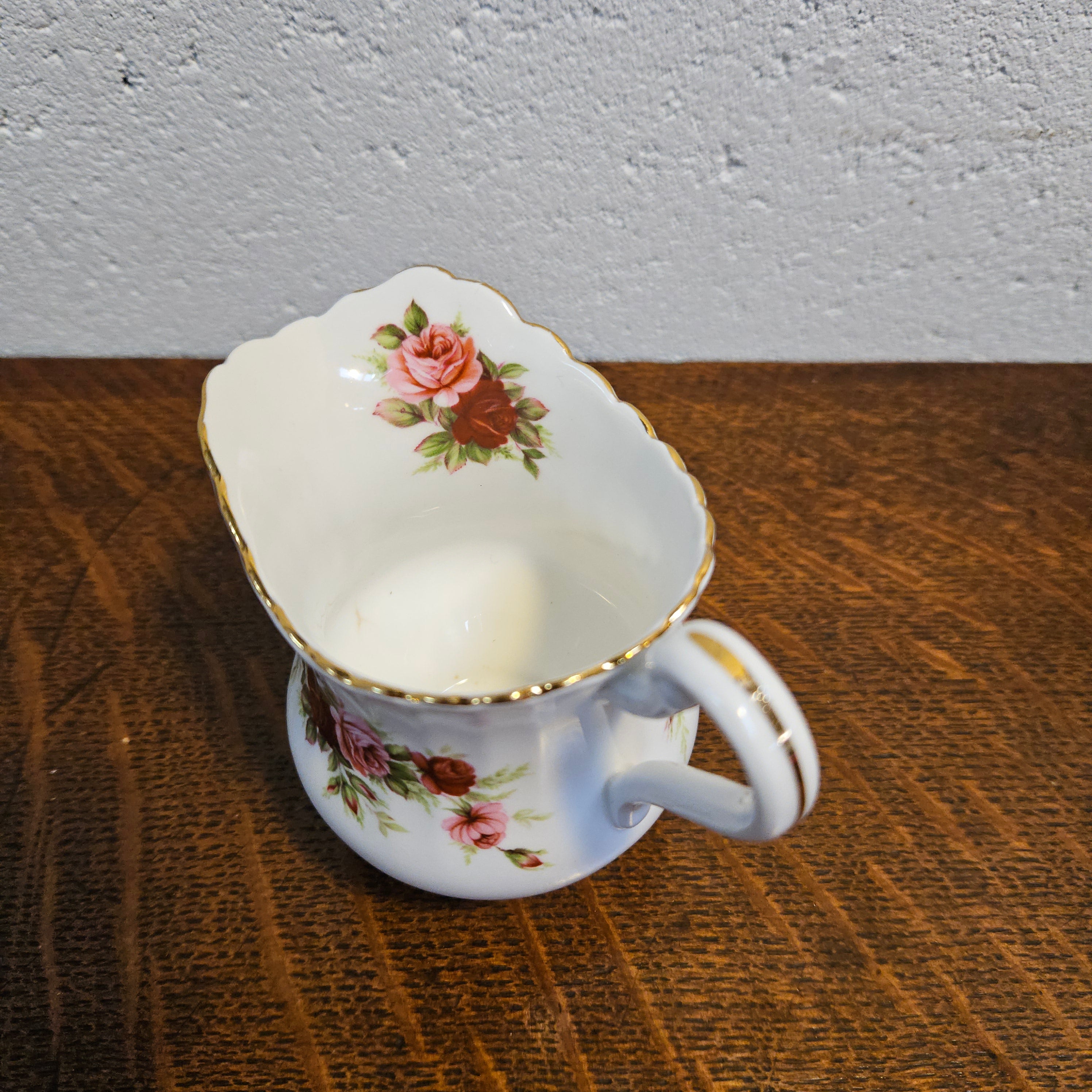 Royal Standard 'English Rose' Fine Bone China Jug | Antique & Vintage | Moonee Ponds Antiques | Australia Wide Delivery