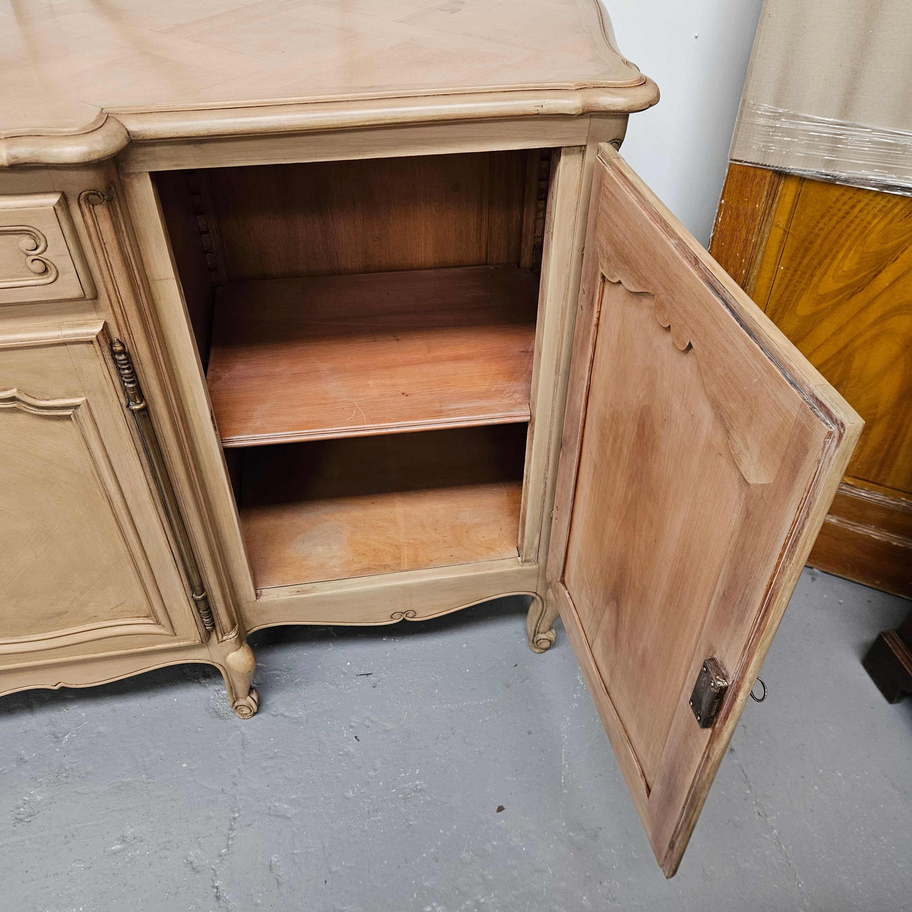 French Parquetry Large Sideboard | Antique & Vintage | Moonee Ponds Antiques | Australia Wide Delivery