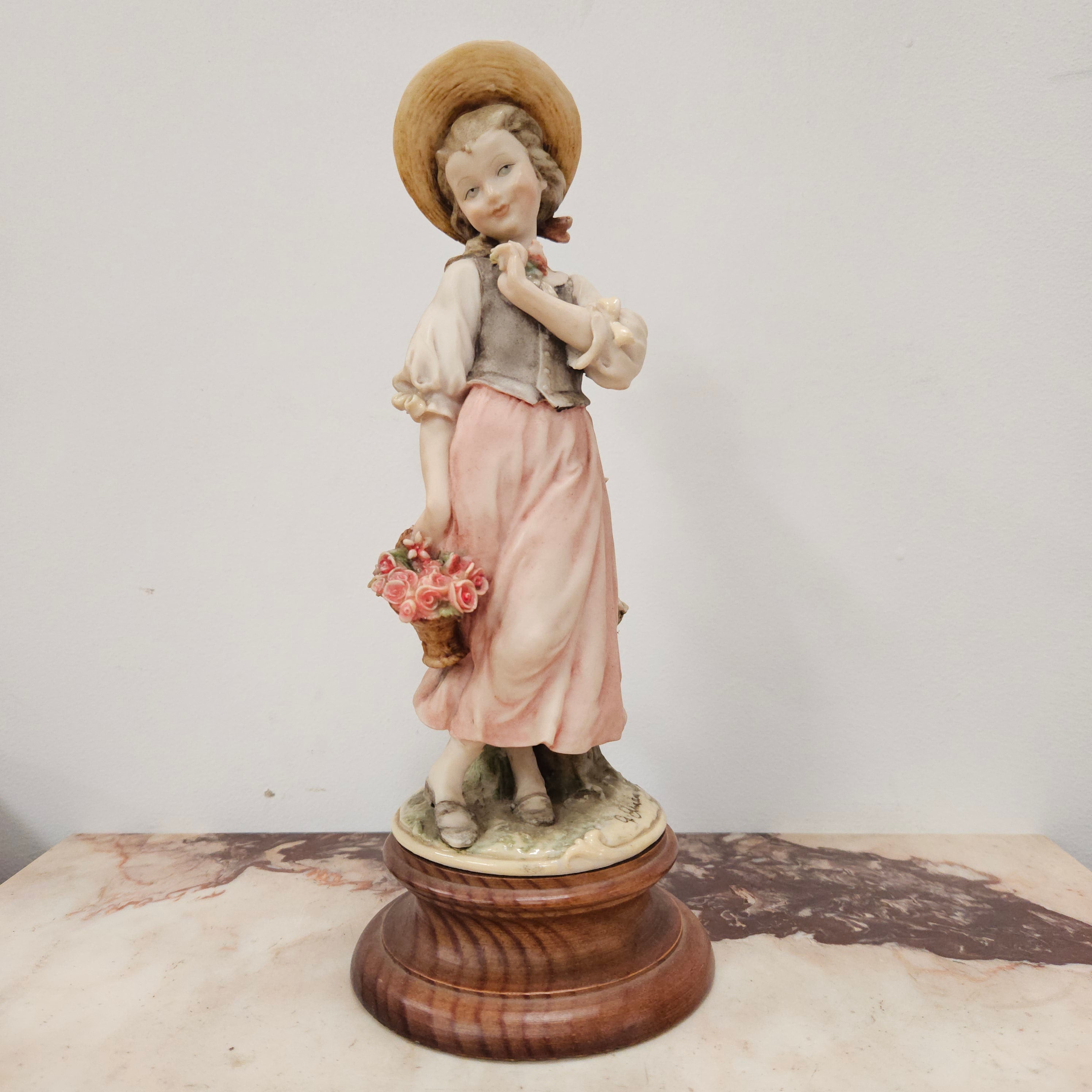 Capodimonte Signed Figurine – Moonee Ponds Antiques