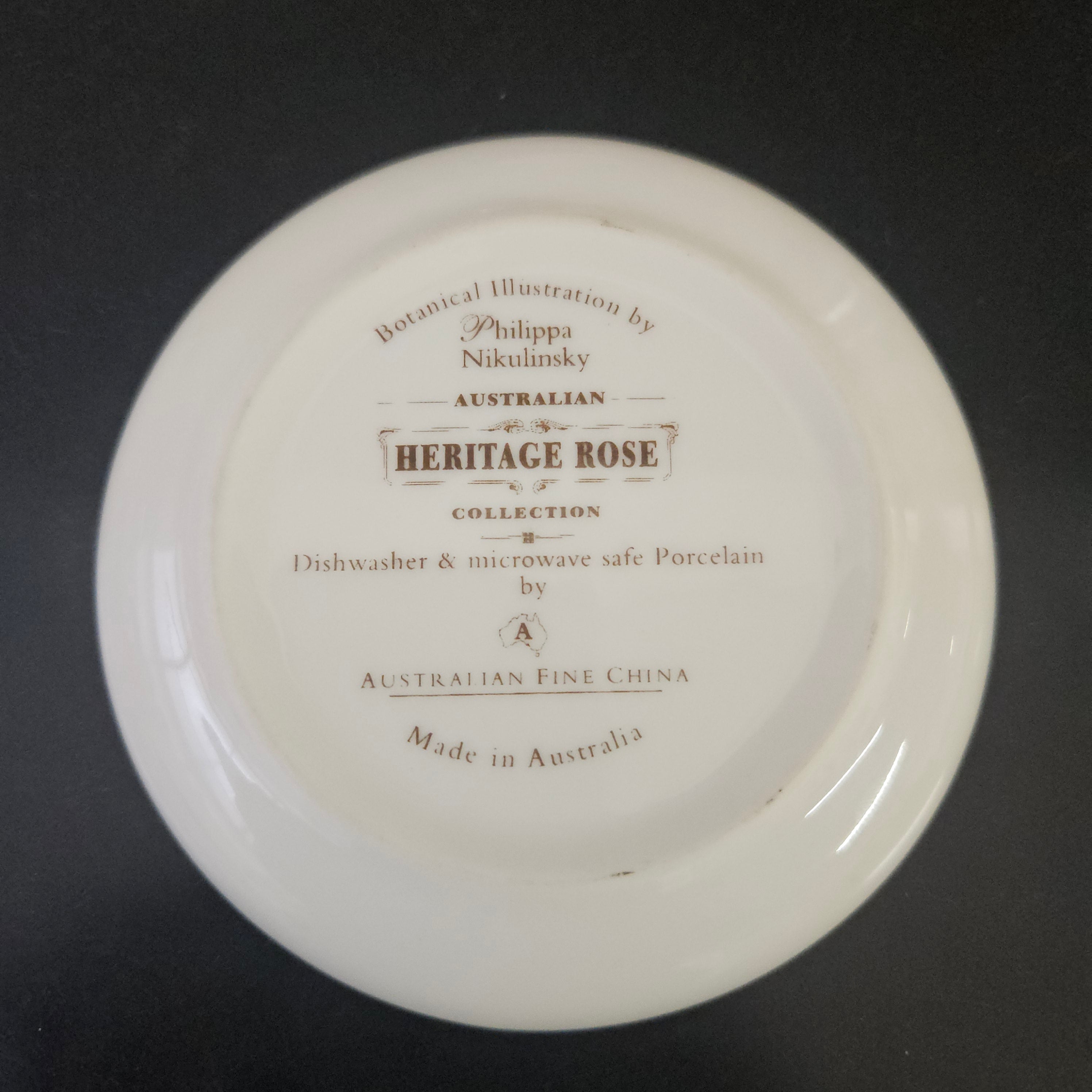 Philippa Nikulinsky Fine China Plate | Antique & Vintage | Moonee Ponds Antiques | Australia Wide Delivery