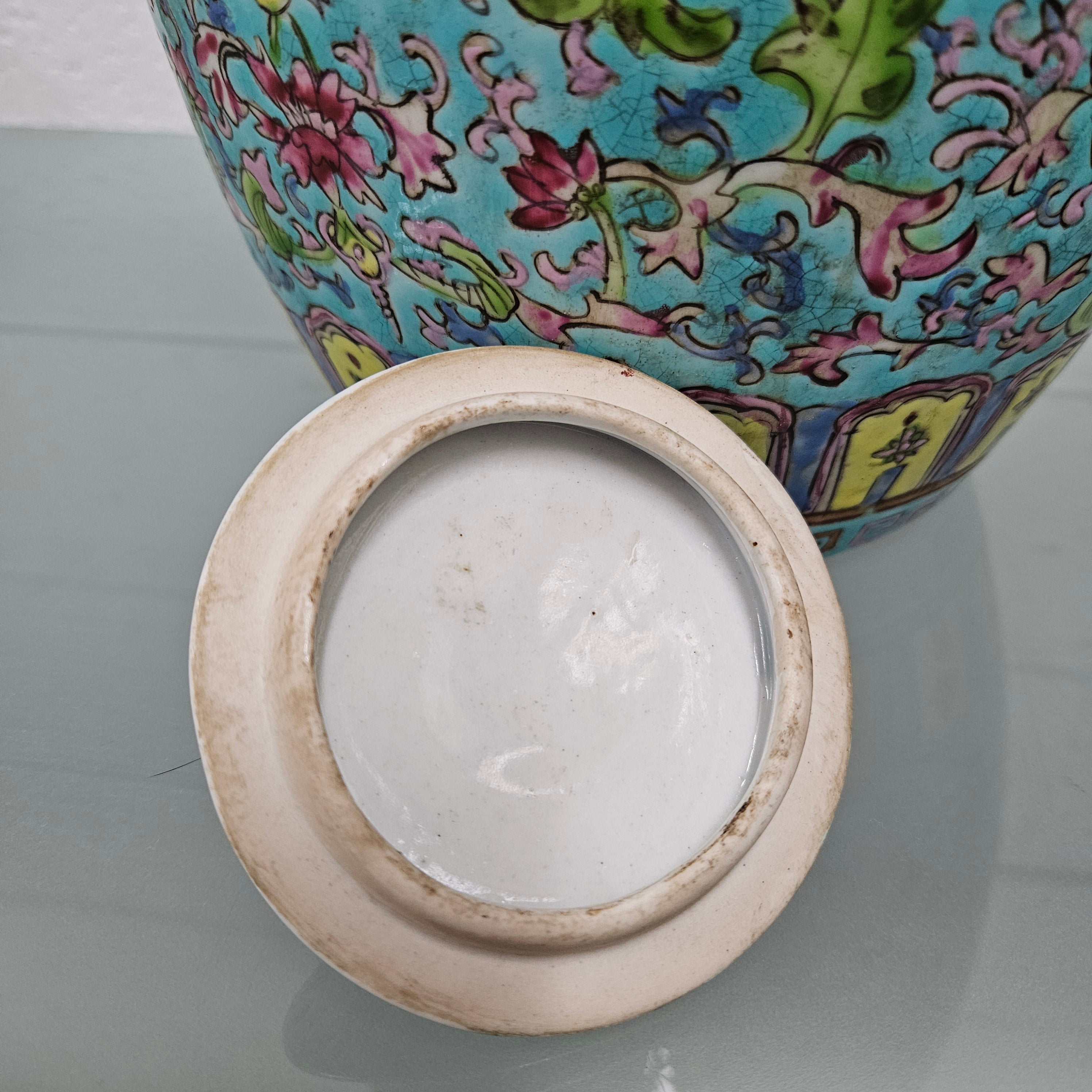 Large Famille-Rose Ginger Jar | Antique & Vintage | Moonee Ponds Antiques | Australia Wide Delivery