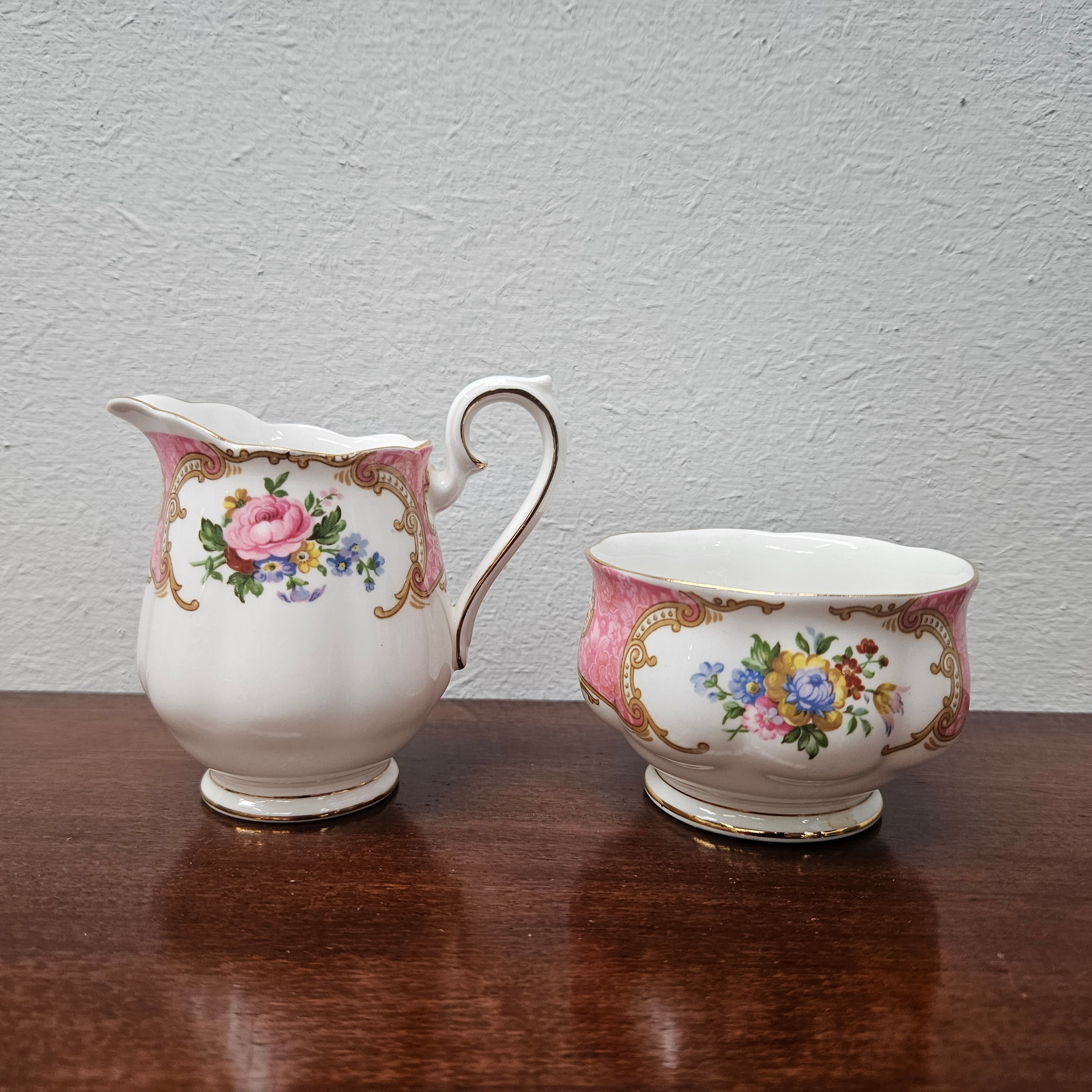 Royal Albert "Lady Carlyle" Tea Set for Two | Antique & Vintage | Moonee Ponds Antiques | Australia Wide Delivery