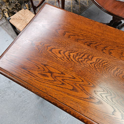Occasional Tudor Style Carved Table | Antique & Vintage | Moonee Ponds Antiques | Australia Wide Delivery