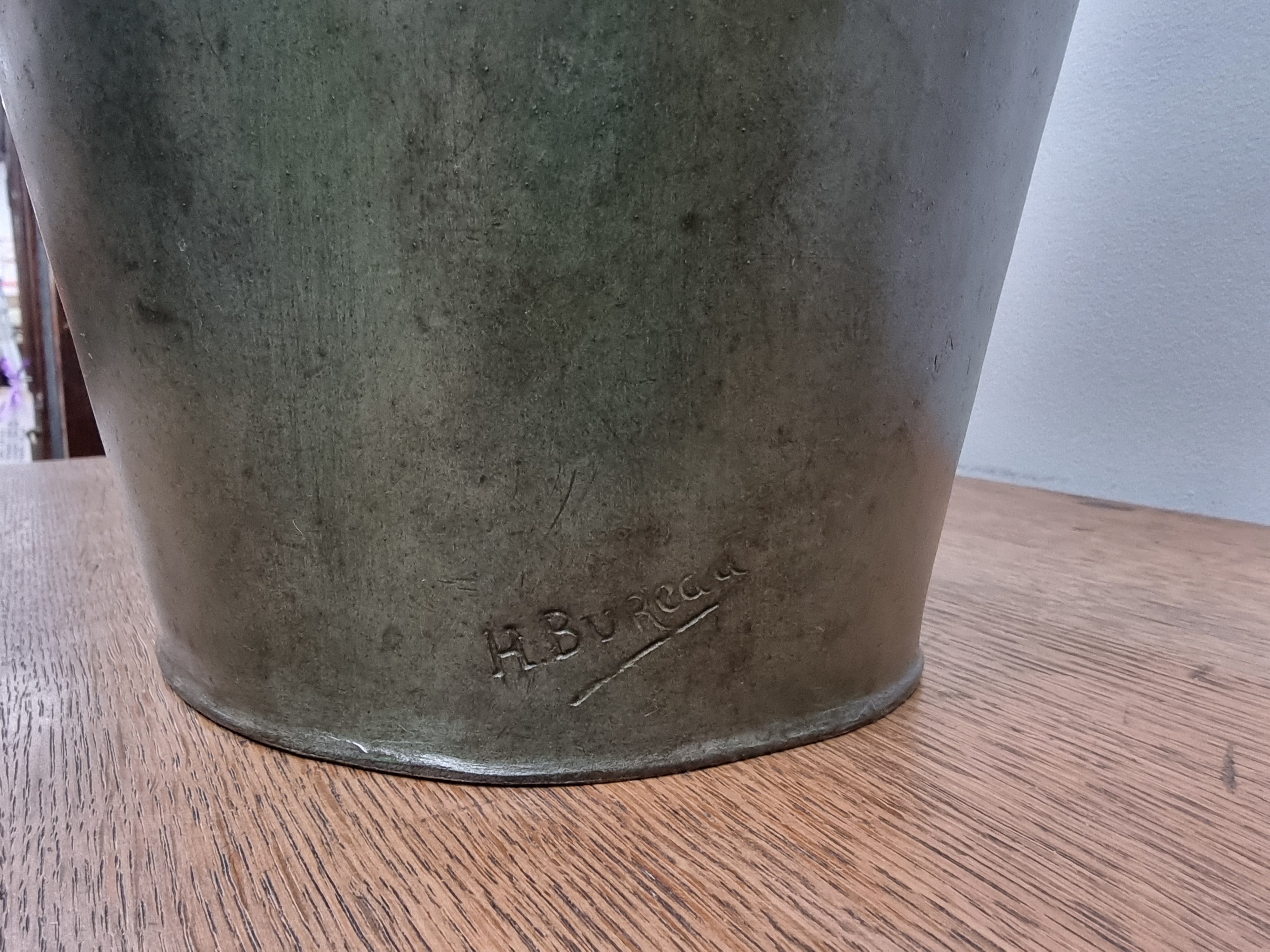 Stunning Pair Of Bronze Art Nouveau Vases by French Sculptor H. Bureau C:1890 | Antique & Vintage | Moonee Ponds Antiques | Australia Wide Delivery