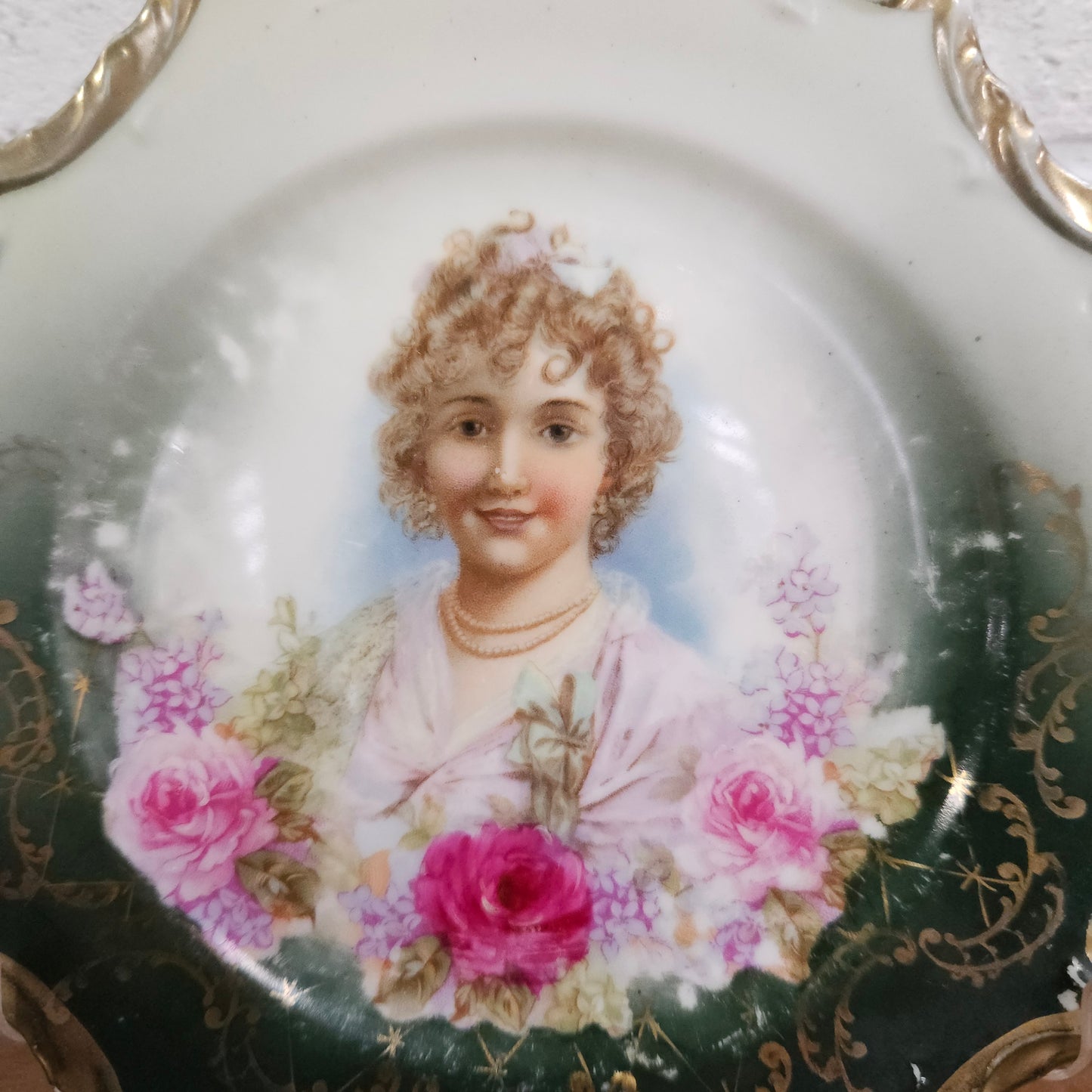 Victorian Antique Decorative Plate