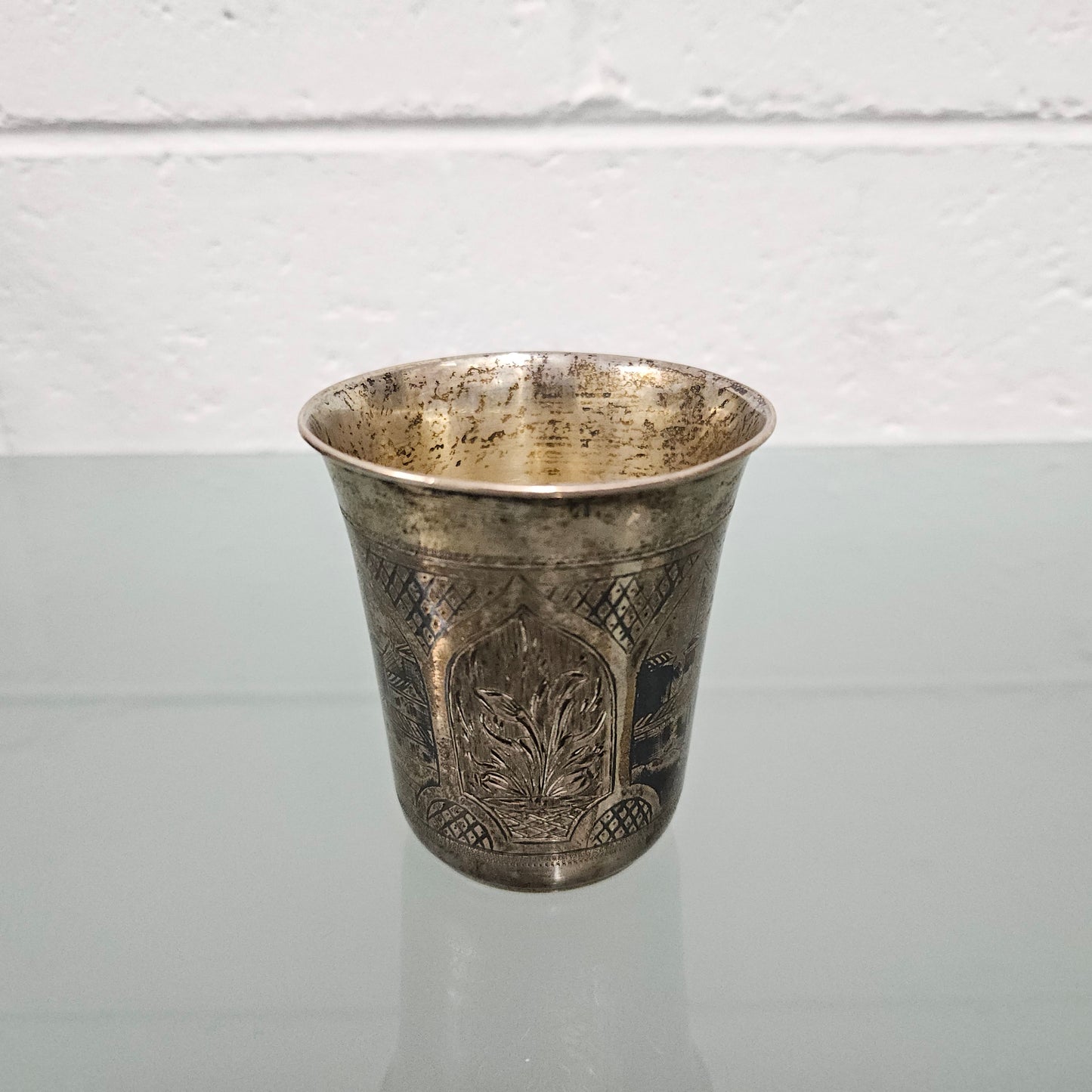 Russian Silver Niello Cup BC1874