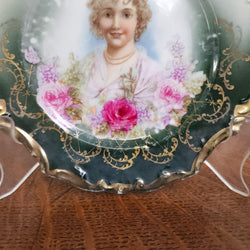 Victorian Antique Decorative Plate | Antique & Vintage | Moonee Ponds Antiques | Australia Wide Delivery