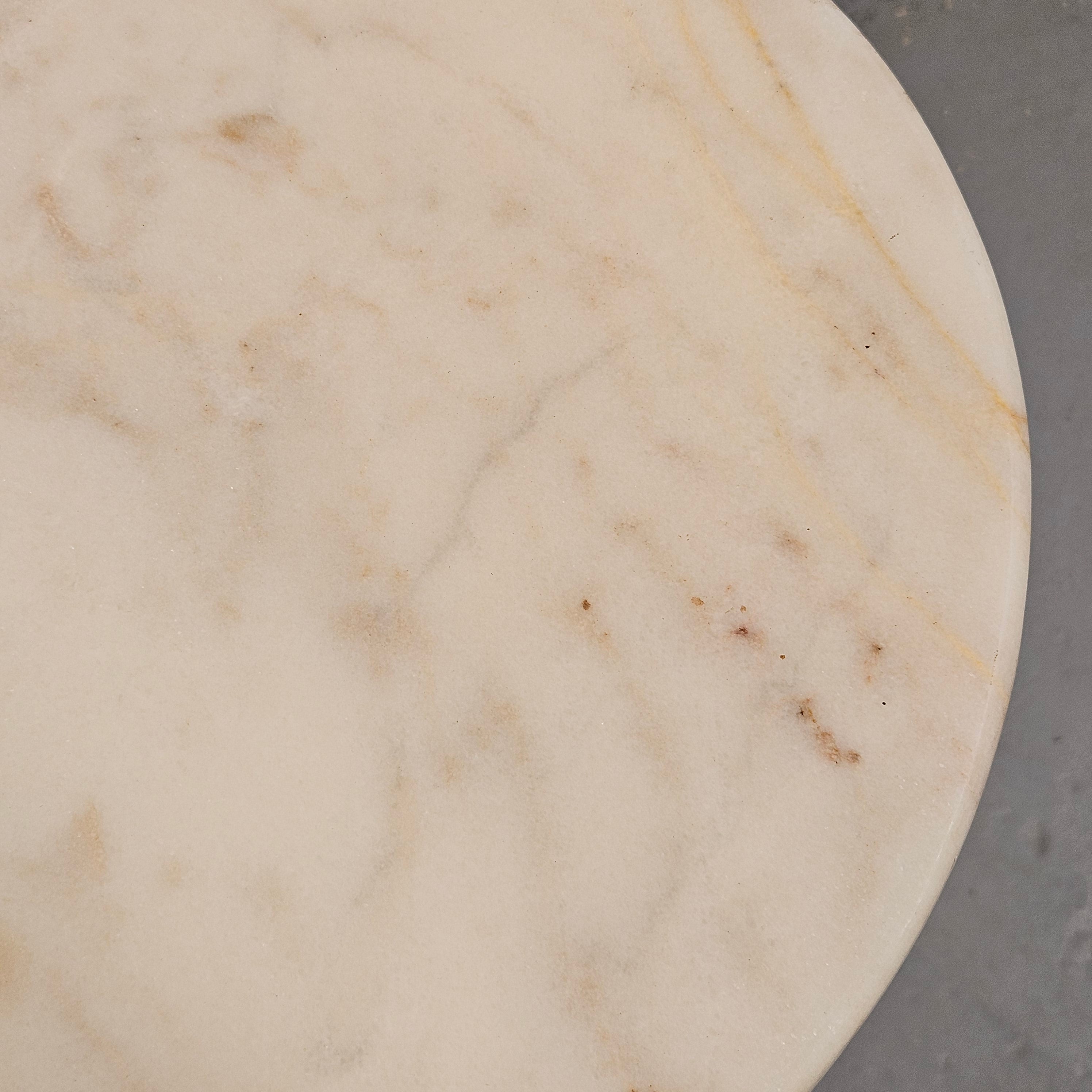 Vintage Mahogany Marble Top Round Table | Antique & Vintage | Moonee Ponds Antiques | Australia Wide