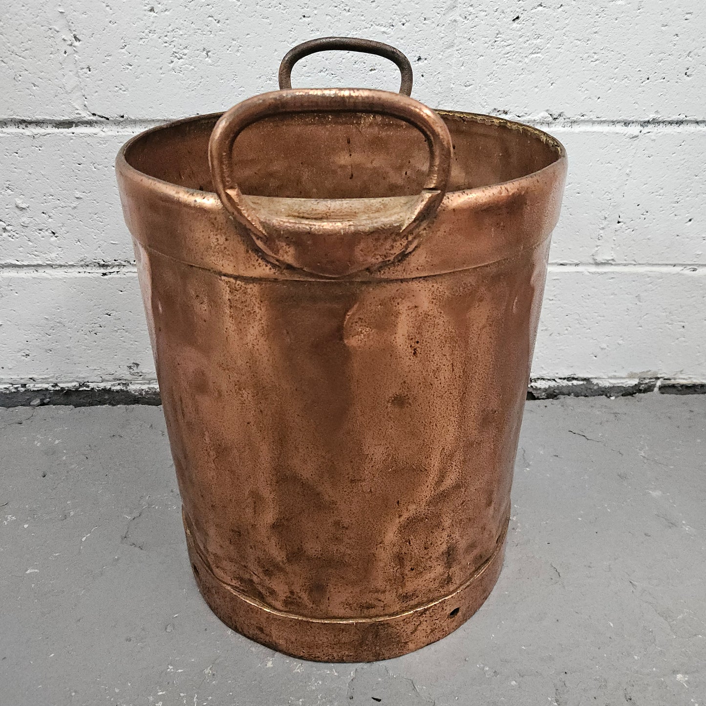 Copper & Brass Umbrella Holder/Container