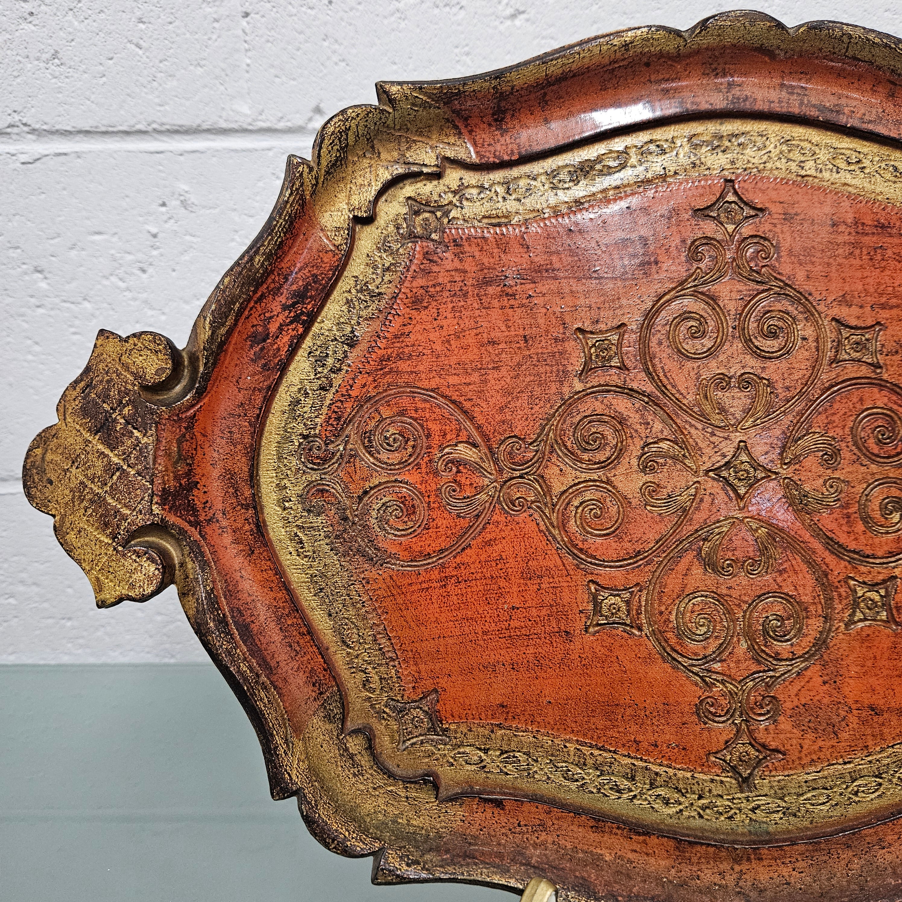 Decorative Italian Florentine Tray | Antique & Vintage | Moonee Ponds Antiques | Australia Wide Delivery