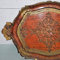 Decorative Italian Florentine Tray | Antique & Vintage | Moonee Ponds Antiques | Australia Wide Delivery