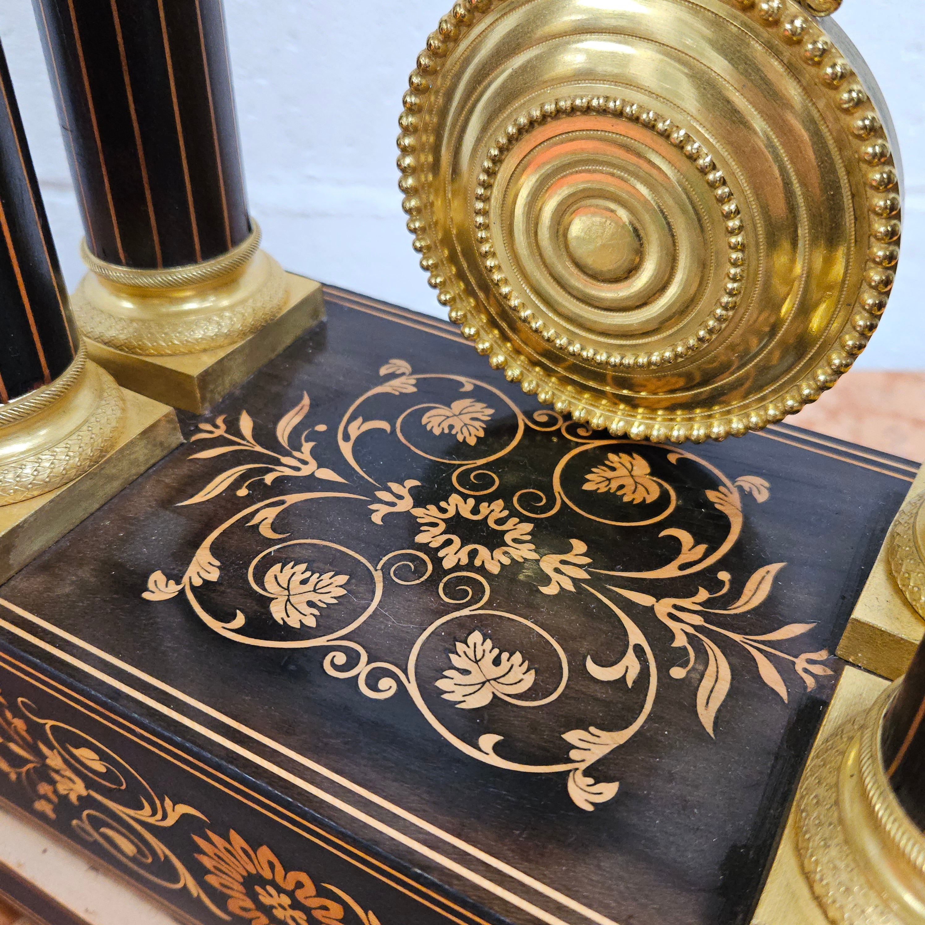 Early 19th Century Charles X Portico Clock | Antique & Vintage | Moonee Ponds Antiques | Australia Wide Delivery